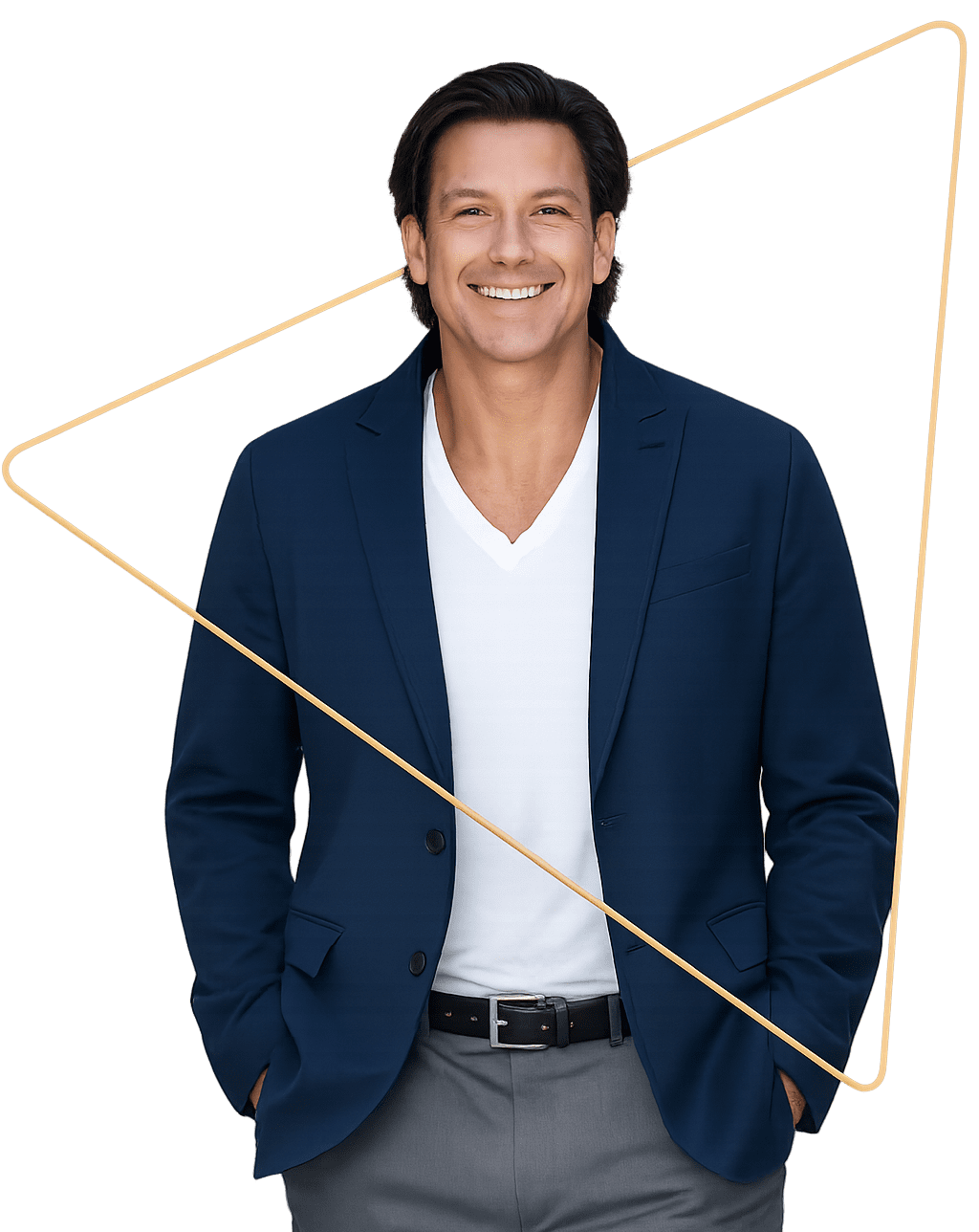 Chad Weller smiling confidently - Chad Weller