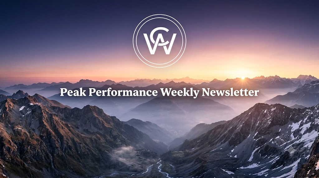 Peak Performance Weekly Newsletter
